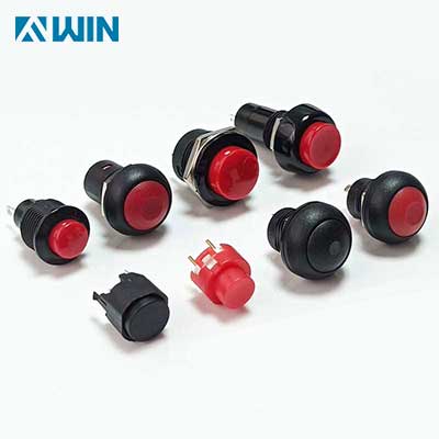 SPST momentary push button switch