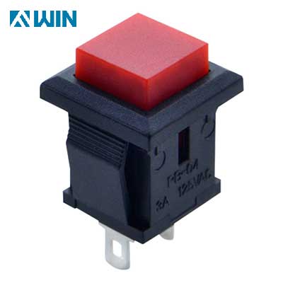 Push Button Switch OFF-(ON) 14*14 Momentary