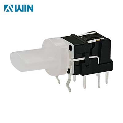 White LED Right Angle Tact Switch