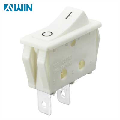 32*14MM White Rocker Switch