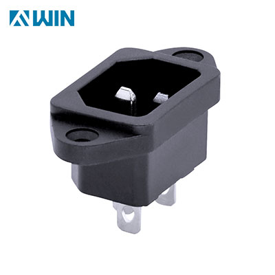 Panel Mount AC power Inlet Socket