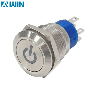 19mm Metal Power Push Button