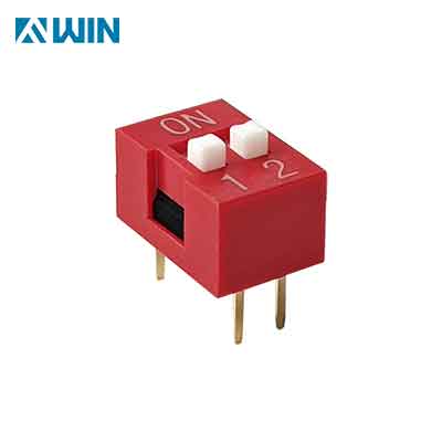 2 Way Through Hole DIP Switch