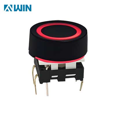 Compact LED-Illuminated Tact Switch Button