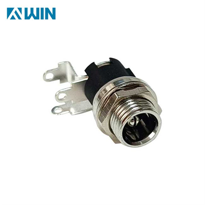 DC Power Jack Right Angled Shielded