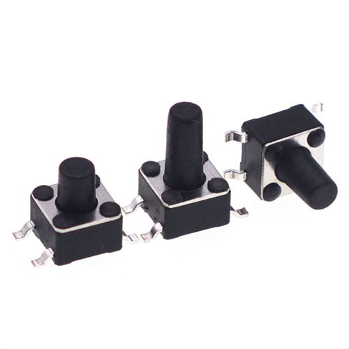 What are the different types of tactile switches?