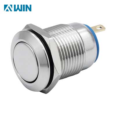 12mm Metal Latched Push Button Switch
