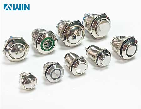 12mm metal push button switch's application