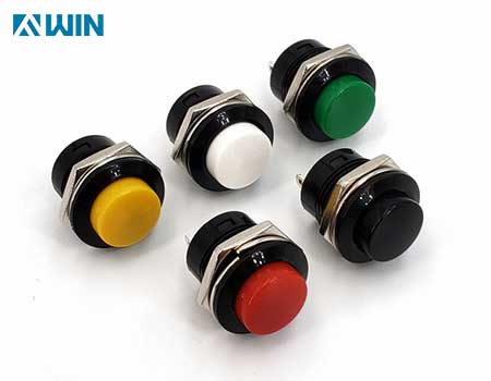 PB02 Series SPST 2-Pin Push Button Switch